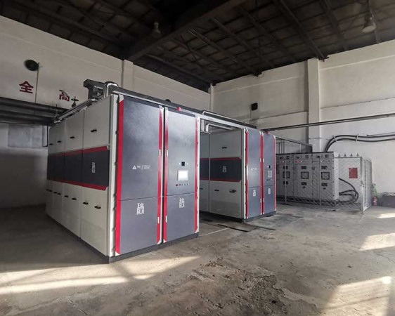 大同北辛窯煤礦，兩臺(tái)2.0MW電鍋爐